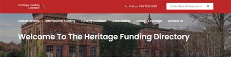 heritage funding directory uk.